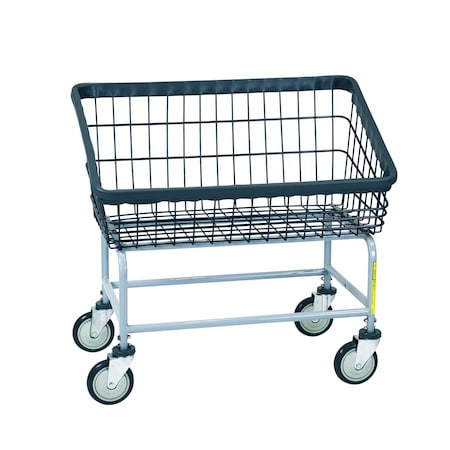 R&B Wire Products Dura-Seven Large Front Load Wire Laundry Cart, 3.75 Bushel 200S/D7